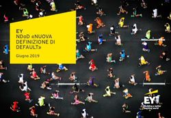 EY NDOD "NUOVA DEFINIZIONE DI DEFAULT" GIUGNO 2019