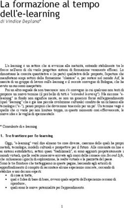 La formazione al tempo dell'e-learning - di Vindice Deplano