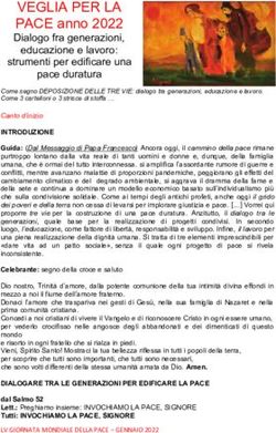 VEGLIA PER LA PACE anno 2022 - Dialogo fra generazioni, educazione e lavoro: strumenti per edificare una pace duratura