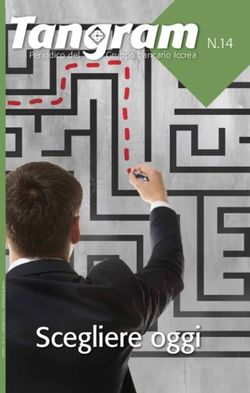 Scegliere oggi - N.14 - Gruppo Bancario Cooperativo Iccrea