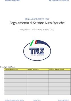 Regolamento di Settore Auto Storiche - ANNUARIO SPORTIVO 2017 - ACI Sport