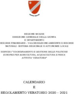 CALENDARIO E REGOLAMENTO VENATORIO 2020 2021 - Atc2 Termoli