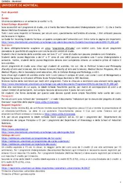UNIVERSITÉ DE MONTRÉAL - Unibo