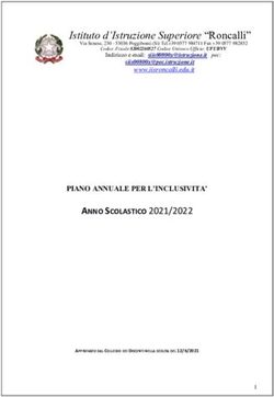 ANNO SCOLASTICO 2021/2022 - Istituto d'Istruzione Superiore "Roncalli" - Roncalli Sarrocchi