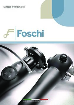 CATALOGO OFFERTE | N. 3/20 - Foschi Srl