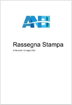 Di Mercoled&igrave; 18 maggio 2022 - ANBI