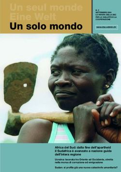 Un seul monde Eine Welt Un solo mondo