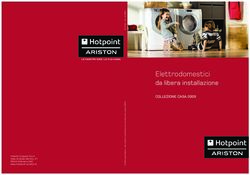 Elettrodomestici da libera installazione - COLLEZIONE CASA 2009