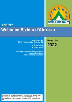2022 Price List - Camping.it