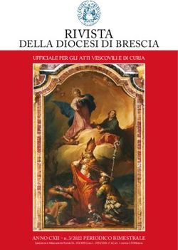 RIVISTA DELLA DIOCESI DI BRESCIA - UFFICIALE PER GLI ATTI VESCOVILI E DI CURIA