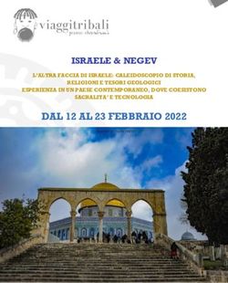 DAL 12 AL 23 FEBBRAIO 2022 - ISRAELE & NEGEV L'ALTRA FACCIA DI ISRAELE: CALEIDOSCOPIO DI STORIA, Viaggi Tribali