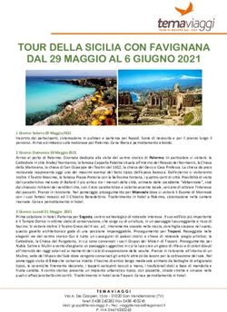 TOUR DELLA SICILIA CON FAVIGNANA DAL 29 MAGGIO AL 6 GIUGNO 2021 - TemaViaggi