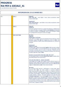 PROGRESS RAI PER IL SOCIALE_41 - A cura della Direzione Rai per il Sociale