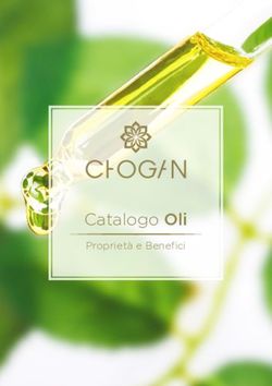 Catalogo Oli Proprietà e Benefici - Chogan