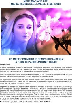 MESE MARIANO 2021 MARIA REGINA DEGLI ANGELI E DEI SANTI - UN MESE CON MARIA IN TEMPO DI PANDEMIA A CURA DI PADRE ANTONIO RUNGI