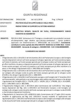 GIUNTA REGIONALE - Regione Abruzzo