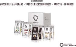 ZUCCHINE E ZAFFERANO - SPECK E RADICCHIO ROSSO - PANISSA - FORMAGGI - SELEZIONE RISOTTI - Riso ...