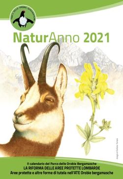 NaturAnno 2021 - LA RIFORMA DELLE AREE PROTETTE LOMBARDE Aree protette e altre forme di tutela nell'ATE Orobie bergamasche - Parco delle Orobie ...
