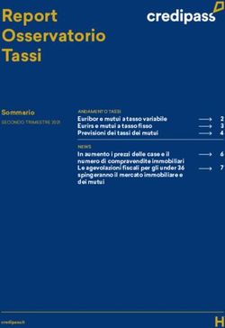 Report Osservatorio Tassi - Euribor.it
