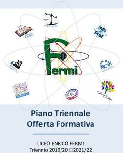 Piano Triennale Offerta Formativa - LICEO ENRICO FERMI Triennio 2019/20 2021/22 - "Enrico Fermi", Bologna