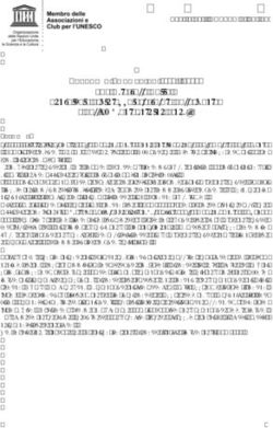 PERCORSO FORMATIVO 2019 2020 - "La Vita sulla Terra: conservare e proteggere la salute delle piante e dell'ambiente intorno a noi" - Fornara Ossola