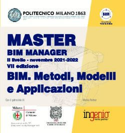 MASTER BIM. Metodi, Modelli e Applicazioni - BIM MANAGER - ingenio-web.it