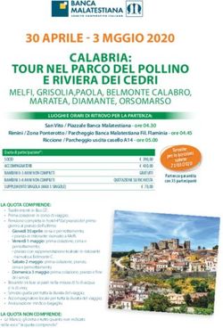 CALABRIA: TOUR NEL PARCO DEL POLLINO E RIVIERA DEI CEDRI - Banca Malatestiana