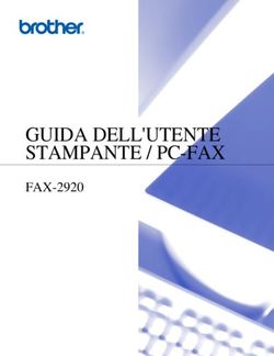 GUIDA DELL'UTENTE STAMPANTE / PC-FAX - FAX-2920