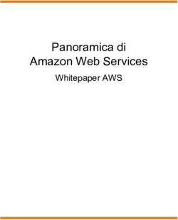 Panoramica di Amazon Web Services - Whitepaper AWS