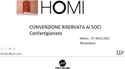 CONVENZIONE RISERVATA AI SOCI - Confartigianato fieramilano Milano 27-30.01.2022 - Confartigianato Como
