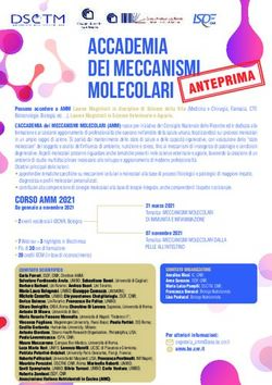 ACCADEMIA DEI MECCANISMI MOLECOLARI - AIMS Eventi