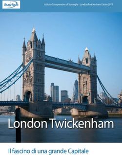 London Twickenham Il fascino di una grande Capitale - Istituto Comprensivo di Somaglia - London Twickenham Estate 2015