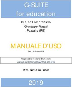 G-SUITE - MANUALE D'USO for education 2019 - Istituto Comprensivo Giuseppe Rogasi Pozzallo (RG) - g. rogasi