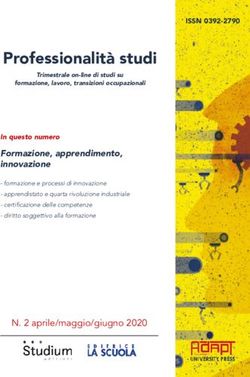 Professionalità studi - Bollettino Adapt