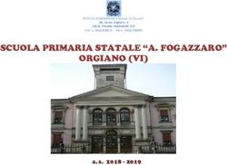 SCUOLA PRIMARIA STATALE "A. FOGAZZARO" ORGIANO (VI) - a. s. 2018 2019 - 36026 POJANA MAGGIORE (VI) - Istituto ...