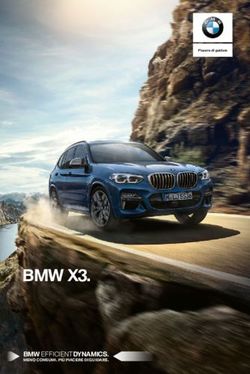 BMW X3. BMW EFFICIENTDYNAMICS - MENO CONSUMI. PIÙ PIACERE DI GUIDARE - Moto.it