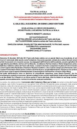 IL GALA DELL'ACCADEMIA. UN SOGNO LUNGO VENT'ANNI