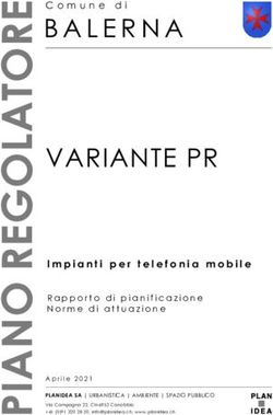 VARIANTE PR Impianti per telefonia mobile - Comune di Balerna