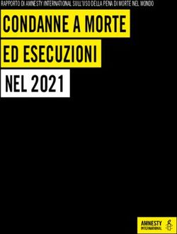 CONDANNE A MORTE ED ESECUZIONI - NEL 2021i - RAPPORTO DI AMNESTY INTERNATIONAL SULL'USO DELLA PENA DI MORTE NEL MONDO - greenMe