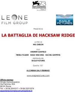 LA BATTAGLIA DI HACKSAW RIDGE - Appuntamento al Cinema