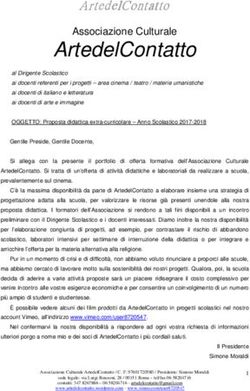 ARTEDELCONTATTO ARTEDELCONTATTO - ASSOCIAZIONE CULTURALE