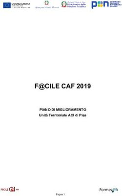 F@CILE CAF 2019 PIANO DI MIGLIORAMENTO - Unit&agrave; Territoriale ACI di Pisa - Up.aci.it