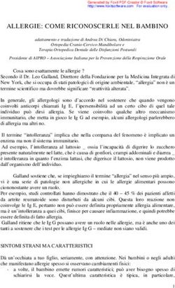 ALLERGIE: COME RICONOSCERLE NEL BAMBINO - aipro.info