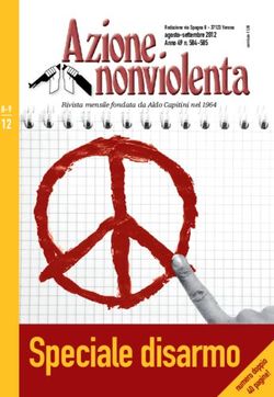 Speciale disarmo 12 8-9 - Azione nonviolenta