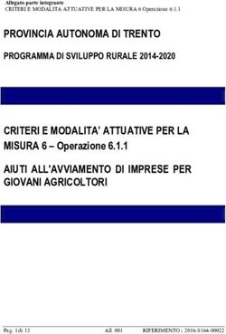 PROVINCIA AUTONOMA DI TRENTO - PSR Trento