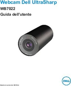 Webcam Dell UltraSharp - WB7022 Guida dell'utente