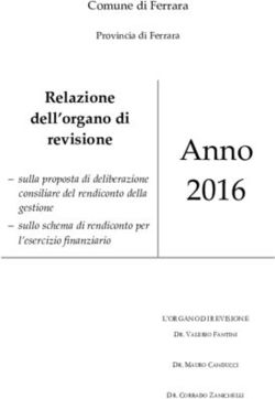 Anno 2016 - Comune di Ferrara
