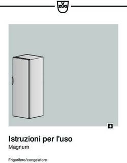 Istruzioni per l'uso Magnum - Frigorifero/congelatore - V-Zug