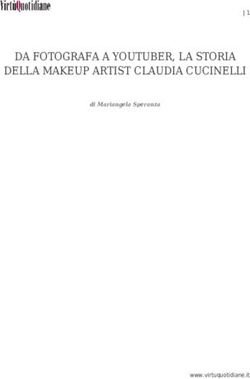 DA FOTOGRAFA A YOUTUBER, LA STORIA DELLA MAKEUP ARTIST CLAUDIA CUCINELLI - | 1 di Mariangela Speranza