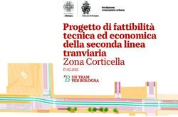 Progetto di fattibilità tecnica ed economica della seconda linea tranviaria Zona Corticella - UN TRAM PER BOLOGNA